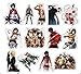 Attack on Titan Anime Cartoon Laptop Stickers Waterproof Skateboard Pad MacBook Car Snowboard Bicycle Luggage Decor (39pcs)