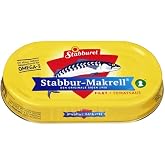 Stabburet Mackerel Fillets/Tomato, 5.5-Ounce Tin