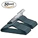 Velvet Hangers IEOKE Clothes Hangers Non Slip Coat Hangers Ultra Thin Space Saving with Heavy Duty 360 Swivel Hanger Hook - 50 pack