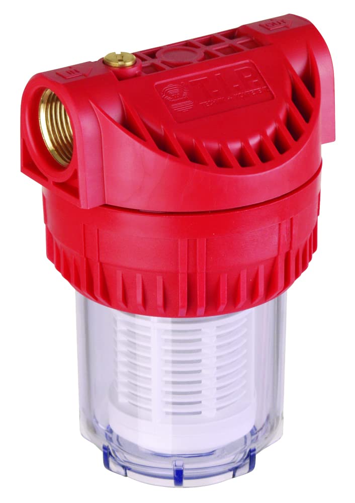 T.I.P. Pre-Filter for Garden Pumps and Booster Pumps 12.7 cm (5 inch), Water Flow up to 7000 l/h