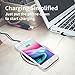 10W Fast Wireless Charger, RISETECH Portable Qi Wireless Charging Pad for Android Samsung Galaxy S9 S8 S8 Plus S7 S7 Edge Note 8 Note 5 and 5W Standard Charge for iPhone X 8 8 Plus Nexus