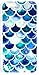 IPhone 6/6s Case, YogaCase InTrends Back Protective Cover (Blue Scales)