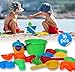 Toys Icon Beach Baby Toy 16-Piece Set + Sand Bucket + Zippered Bag + Ebook: Talented Kids Secrets! Play in the Pool or Sandbox