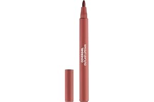 COVERGIRL Outlast, 65 Natural Blush, Lipstain, Smooth Application, Precise Pen-Like Tip, Transfer-Proof, Satin Stained Finish, Vegan Formula, 0.06oz