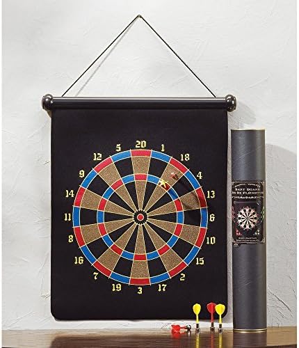 New Magnetic Dart Board Set Hanging Wall Rubber Dartboard With 6 magnetic darts