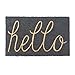 DII CAMZ37063 Hello Coir Doormat, 18 x 30, Gray primary