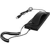 Wired USB Handset for PC, Plug and Play for MS Teams,Genesys,3CX,Avaya Workplace,Cisco Jabber,GoogleMeet, Zoom,etc