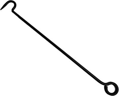 Thorness Cast Iron Log Roller Tool for Fireplace 50cm Long | Log Grabber