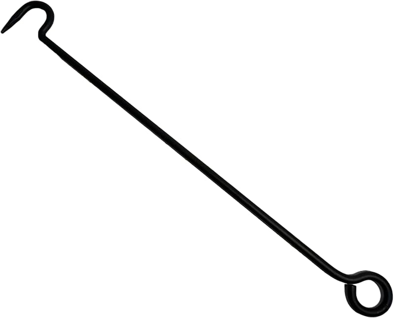 Thorness Cast Iron Log Roller Tool for Fireplace 50cm Long | Log Grabber