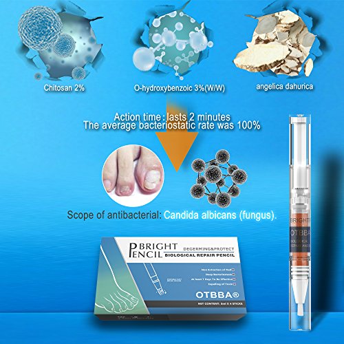 OTBBA Toenails & Fingernails Repair, Toenails Treatment Pens, Effective Personal Care Supply, 4 Pcs (4)