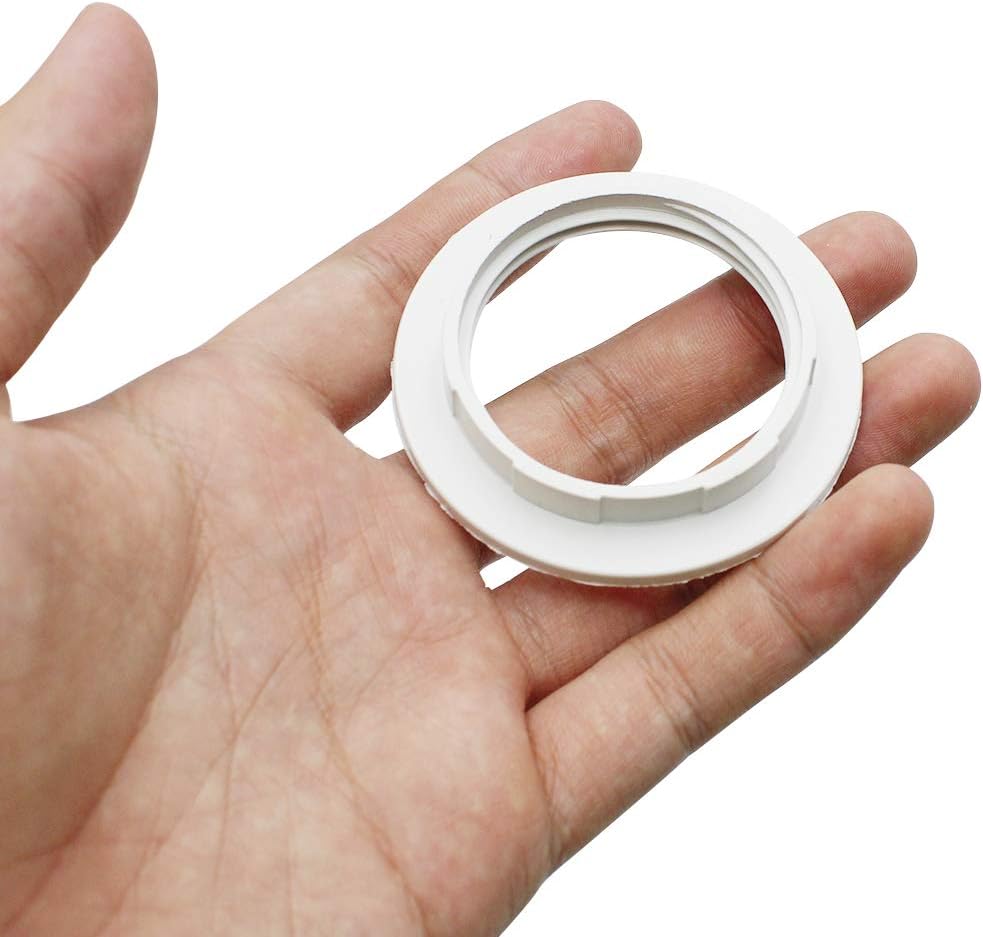 8 Pack Lamp Shade Reducer Ring Converter E27 for Lamp Holder Twist