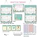 Potty Training Chart for Toddlers, Fun Mermaid, Shark, Fish, Frozen Princess Theme, 4 Week Star Reward Sticker Chart for Preschool Boys Girls Kids Babay, Better Use with Toilet Seat, Chart, Time Watch