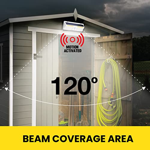 Bell+Howell Bionic Solar Security Light XL, Solar Outdoor Lights