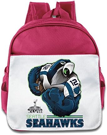 Huma Seattle The Seahawks Children School Bags Pink