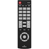 Replacement Sanyo TV Remote Control, Universal TV Remote NH315UP/NH315UD for Sanyo LED LCD LCD HDTV Smart TVs, No Setup Needed, Durable Buttons, Lightweight Design