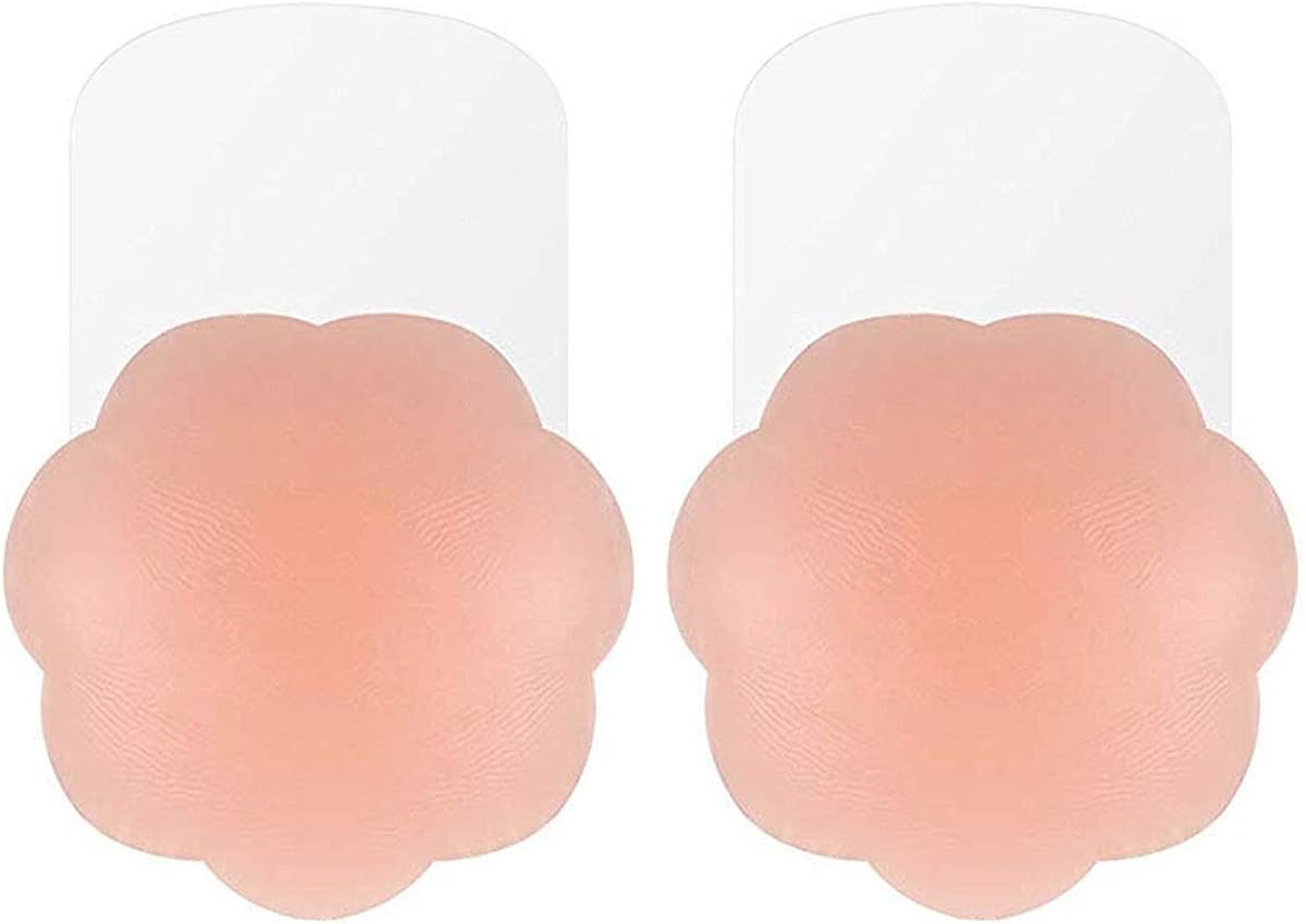 MELLIEX Cubierta de Pezón Pezoneras Mejorado Silicona Push Up Breast