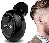 Bluetooth Earbud DABS AUDIO S10, Mini Wireless Headset, Smallest and Invisible In-ear Earphone with Mic for Hands-Free Calling, Secure Fit, 7 Hour Battery