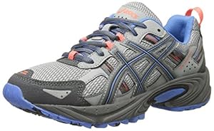Image of ASICS Women's Gel-Venture 5-W, Silver Grey/Carbon/Dutch Blue, 11 M US