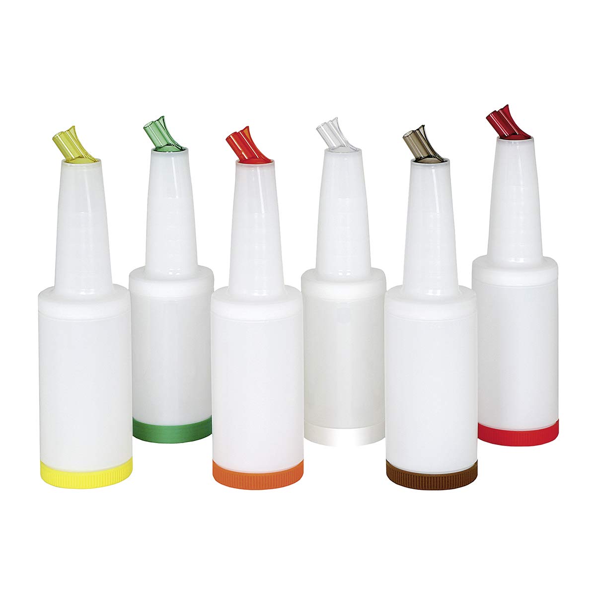 Tom Fox 4000948000373 B-P-M lid + Bottle Neck with Integrated Sealing Ring and Nozzle with Ventilation-Complete-1.0 litres. -Red, Plastic