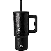 Simple Modern Disney Kids 24 oz Tumbler with Handle and Silicone Straw Lid | Spill Proof and Leak Resistant | Reusable Stainless Steel Bottle | Gift Kids Boys Girls | Trek Collection | Iconic Mickey