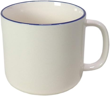 Amazon Co Jp ホーローsktマグ 8 4 X 7 8cm 300 7g マグカップ 料亭 旅館 和食器 飲食店 おしゃれ 食器 業務用 ホーム キッチン