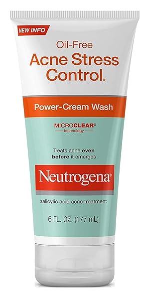 NEUT ACNE PWR CRM WSH SIZE 6Z NEUTROGENA ACNE STRESS CONTROL POWER CREAM WASH