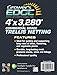 Grower's Edge Commercial Grade Trellis Netting 48 in x 3280 ft - Bulk Roll