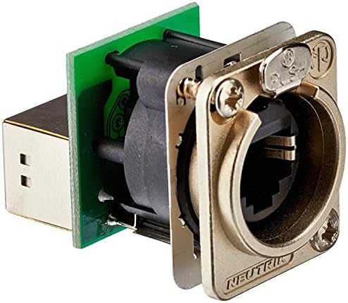 Seetronic NE8FDP etherCON RJ-45 Feedthrough Chassis Connector(The Same as Neutrik)