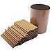 Mason Bee Nest Tubes, Mason Bee House, 100pcs Cardboard Refill with Bucket Big Tube– Length 6