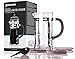 Universal Replacement Filter for French Press - 34 oz / 1000 ml / 8 Cup Press (6 Pack) - Fits Most Coffee Presses - Includes Metal Center Ring - Filters for Coffee, Espresso & Tea Machines