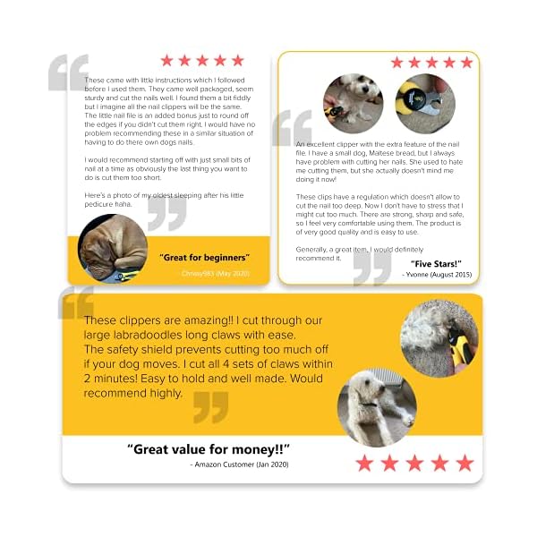 Professional-Grade-Dog-Nail-Clippers-by-Thunderpaws-with-Protective-Guard-Safety-Lock-and-Nail-File-Suitable-for-Medium-and-Large-Breeds Thunderpaws Professional-Grade Dog Nail Clippers with Protective Guard and Safety Lock (Medium to Large Breeds, Yellow)