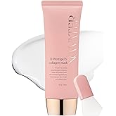 NOWATER Collagen Wrapping Mask, Elasticity Improving, Hydrating, Firming - Hydrolyzed Collagen & Peptide, Glass Skin Peel Off Mask, Korean Skincare for Face (2.4 fl.oz)