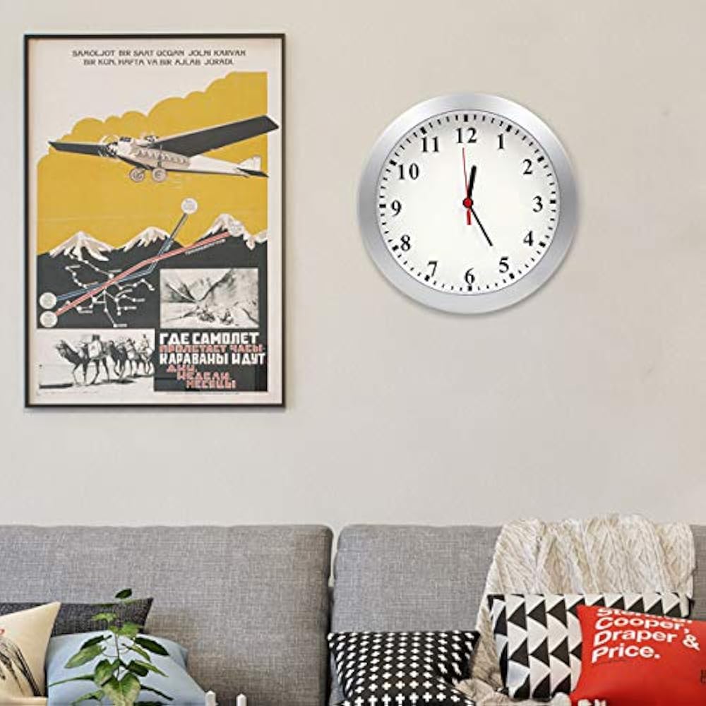 HD 1080P WiFi Camera Wall Clock Motion Detection, Security For Home Office, Cam, eBay