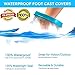 CR Home Waterproof Foot Cast Covers for Shower and Bath - Guide to Wound Care E-Book Included