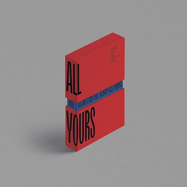 Astro All Yours 2nd Full Album Me Version CD+1p Folding Poster On