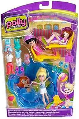 polly pocket poolin around playset