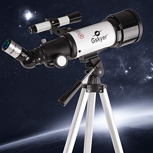 Gskyer Telescope, Travel Telescope, 70mm Astronomical Refractor