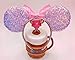 WLFY Minnie Ears Headbands for Women Mouse ears for Girls,Mouse ears PartyPrincess Decoration Glitter Hairband (Purple and Pink)