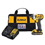 Dewalt DCF885C1R 20V MAX 1.5 Ah Cordless Lithium-Ion 1/4 in. Impact Driver Kit (Renewed)
