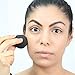 Beauty Junkees Blending Sponge: Black Makeup Blender 4Pc Set - Latex Free Makeup Sponges For Stippling Foundation, Highlighting, Contouring With Liquid, Creams, Powder Cosmetics