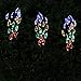 OxyLED Colorful Solar Powered Garden Tree Shaped Stake Light, 3 Tree Branches With 60 LEDs, RGB Light