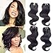 LanQi Brazilian Virgin Hair Body Wave 6Pcs 8