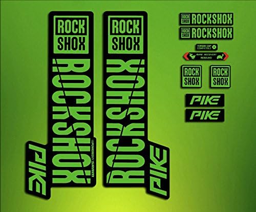 Stickers Stickers Fork Rock Shox Pike 2018 elx64 Fork Aufkleber Decals MTB