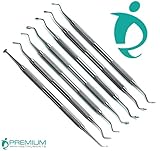 7 Pcs Dental Composite Plastic Amalgam Pluggers Burnisher Cavity Resstorative Filling Instruments