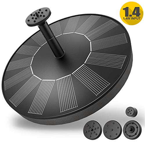 Airkoul Solar Fountain, Solar Panel Kit Water Pump, Outdoor Submersible Bubbler Pump, Floating in Pond, Pool, Garden, Fish Tank, Aquarium - Thumbnail 7