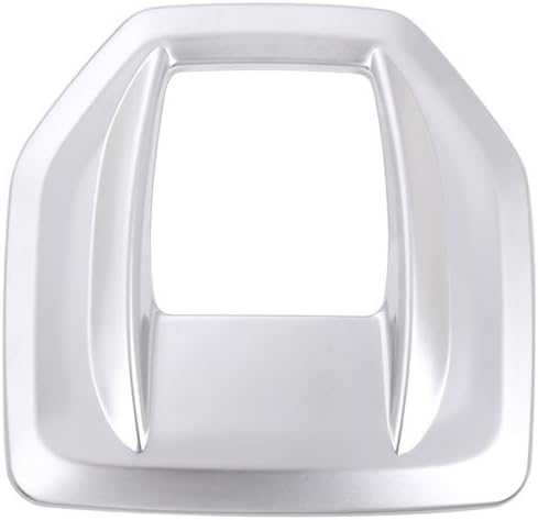ABS Chrome Interior Center Console Gear Shift Panel Cover Trim For Giulia Stelvio 2017-2019 - Image 3