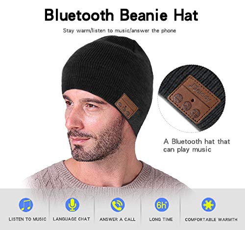 image for TOPPLE Bluetooth Beanie Hat,Winter Men Women Wireless Smart Music Bean