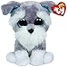 Ty Classic Whiskers The Grey Schnauzer Dog Plush