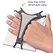 TFY Security Hand Strap Holder Finger Grip Compatible with Kindle E-Readers - Kindle e-Reader 6Inch / Kindle Paperwhite/Voyage/Oasis/Nook GlowLight Plus/Sony PRS-300 / PRS-350 (Grey)