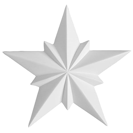 European Collection 8 11 16 In X 1 3 16 In Star Rosette